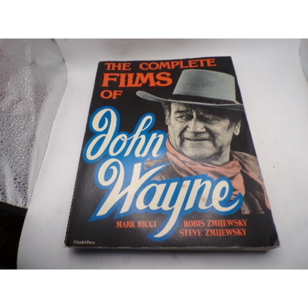 The Complete Films of John Wayne Mark Ricci Citadel  Paperback Movie‎ History